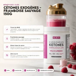 Cétones exogènes – framboise sauvage 150g