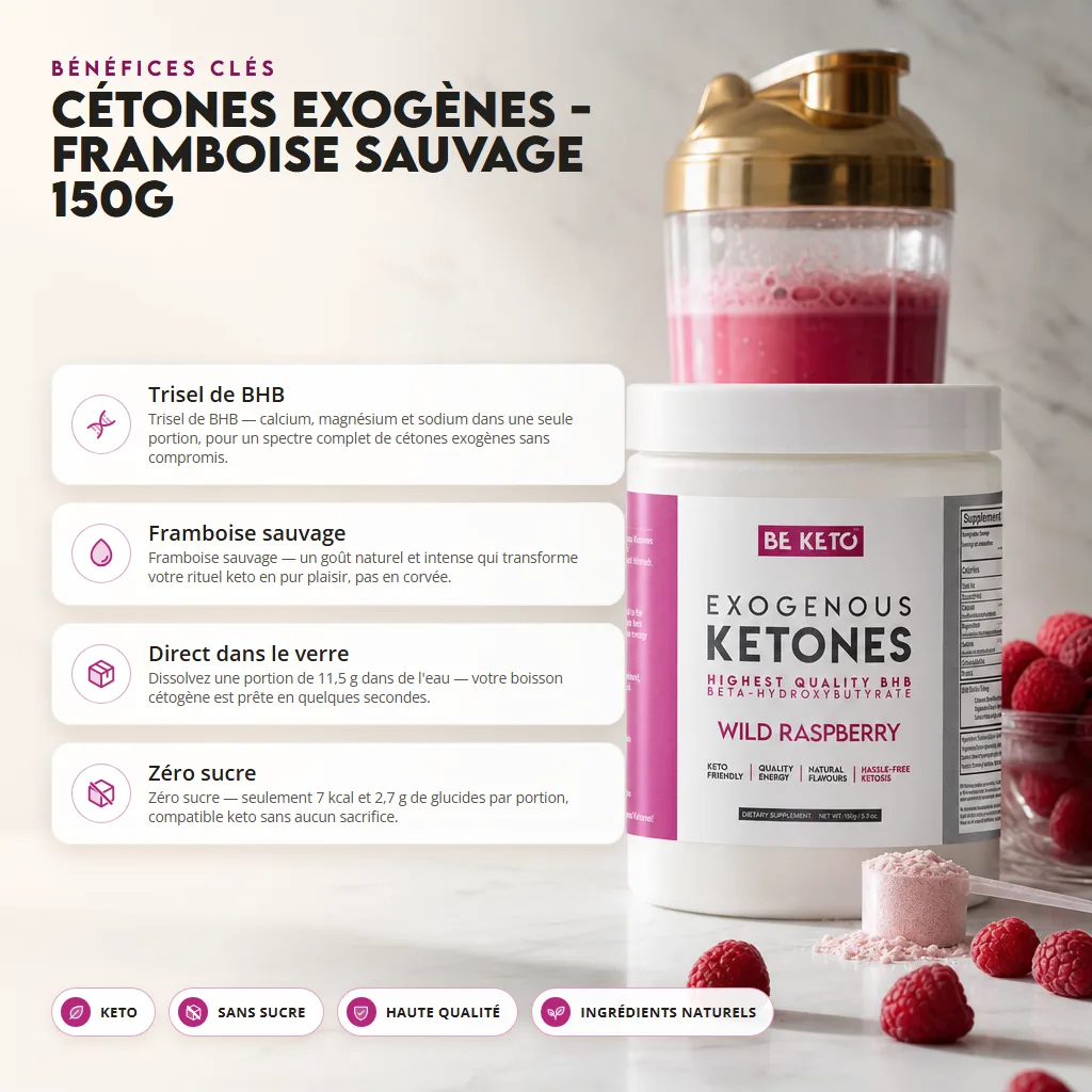 Cétones Exogènes – Framboise Sauvage 150g