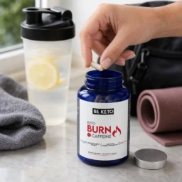 Keto burn + caféine – brûle-graisse – 180 capsules