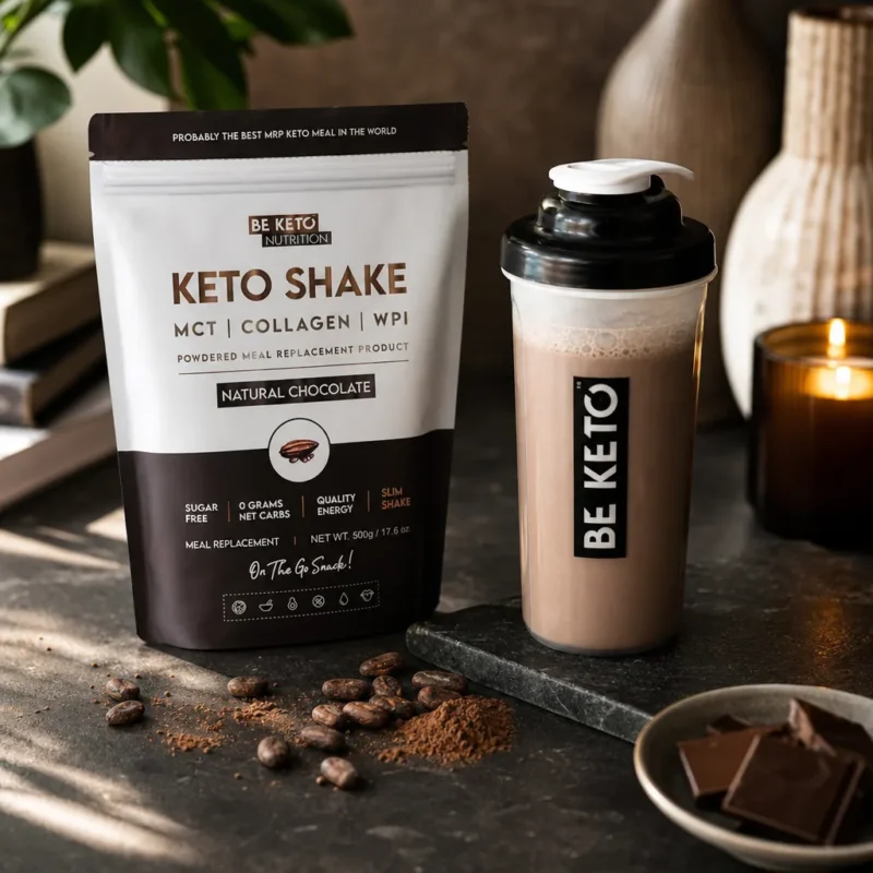 Diet Keto Shake – Chocolat Naturel 500g – Lifestyle 2 Diet keto shake – chocolat naturel 500g