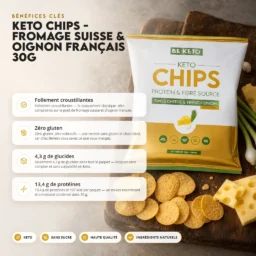 Chips keto – fromage suisse & oignon français 30g