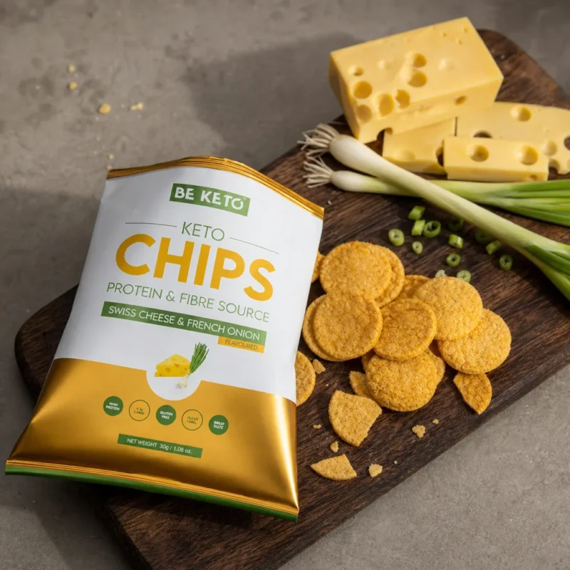 Chips keto – fromage suisse & oignon français 30g