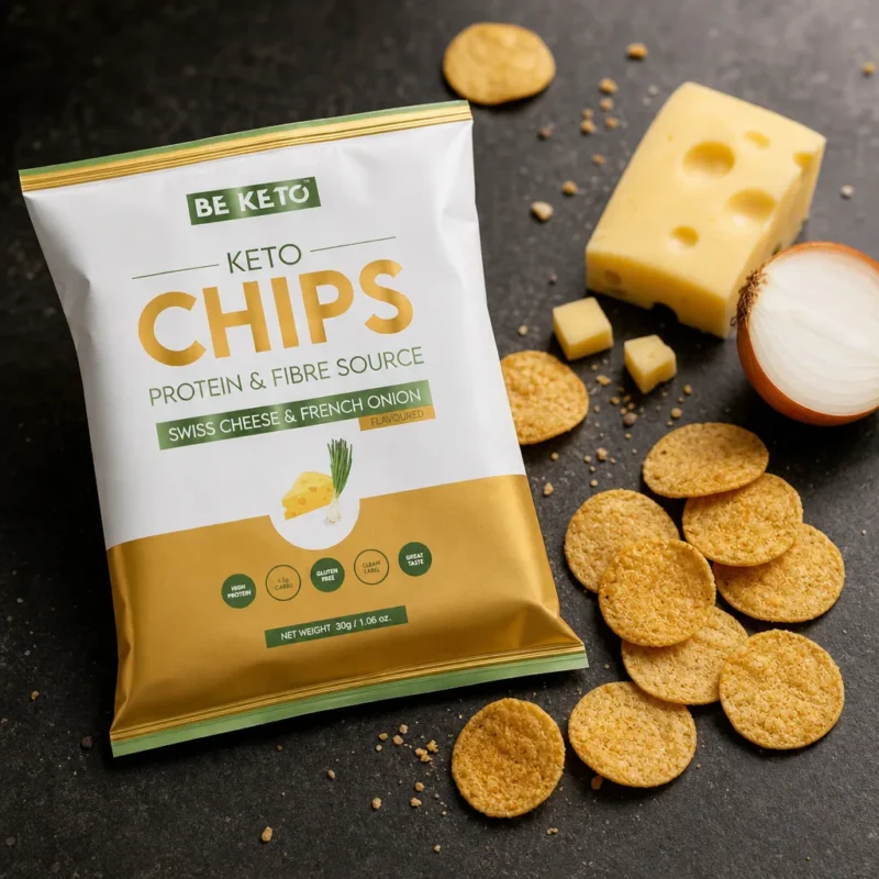 Chips keto – fromage suisse & oignon français 30g