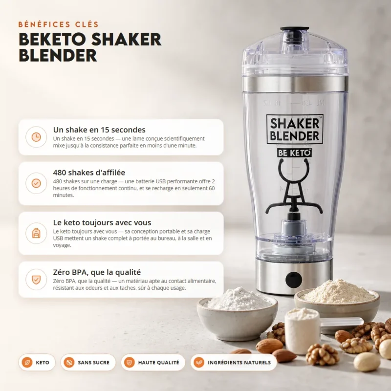 Shaker Blender BeKeto – Benefit Shaker blender beketo