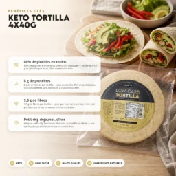 Tortilla keto 4x40g