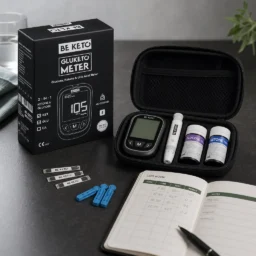Gluketo meter – glucomètre et cétomètre (kit de démarrage)