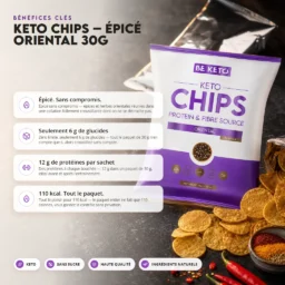 Chips keto – oriental épicé 30g