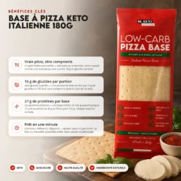 Base de pizza italienne keto 180g