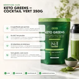 Keto greens – cocktail vert 250g