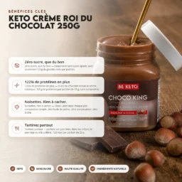 Crème keto – roi du chocolat 250g