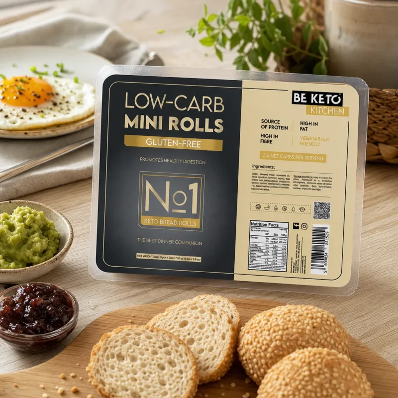 Petits pains keto sans gluten 8x25g