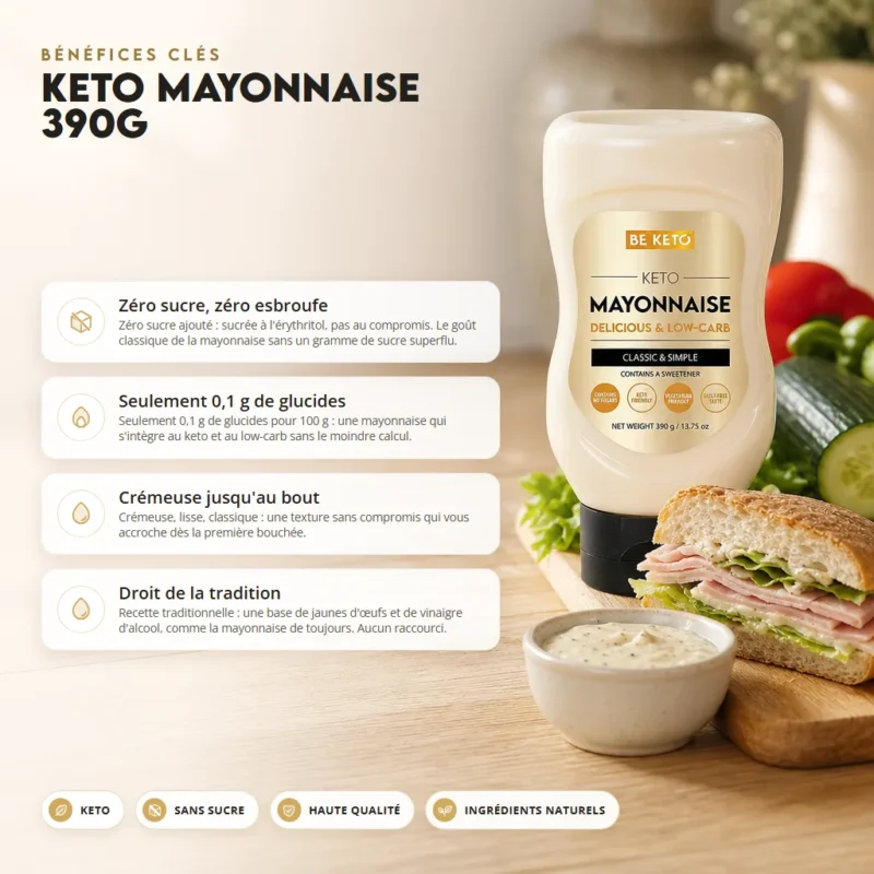 Mayonnaise keto 390g