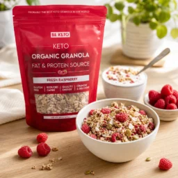 Granola keto bio – framboise fraîche 250g