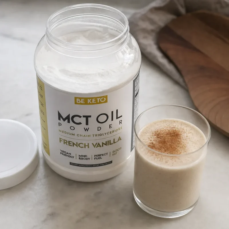 Poudre d’huile MCT – Vanille Française 800g – Lifestyle 1 Poudre d’huile mct – vanille française 800g