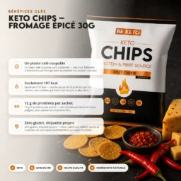 Chips keto – fromage épicé 30g