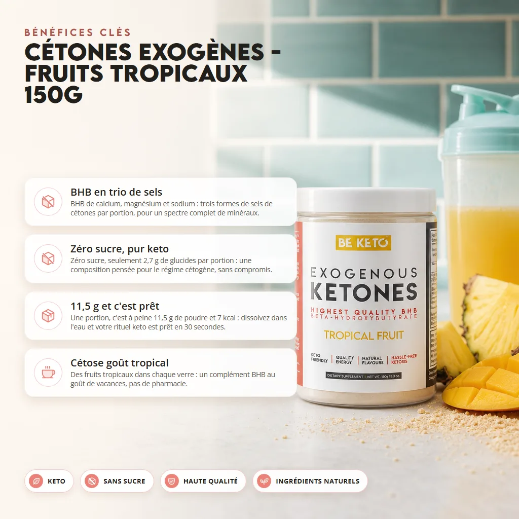 Cétones Exogènes – Fruits Tropicale 150g