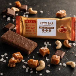 Barre keto – caramel salé 40g