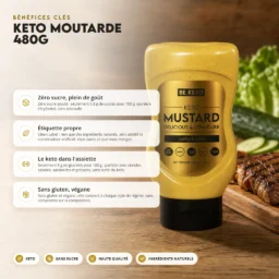 Moutarde keto 480g
