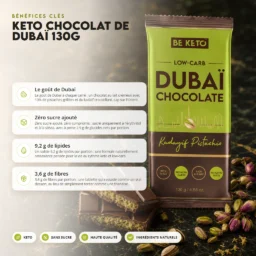 Chocolat keto dubai 130g