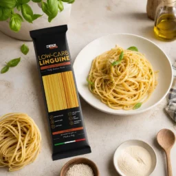 Pâtes Keto Linguine 250g – Lifestyle 3 Pâtes keto linguine 250g