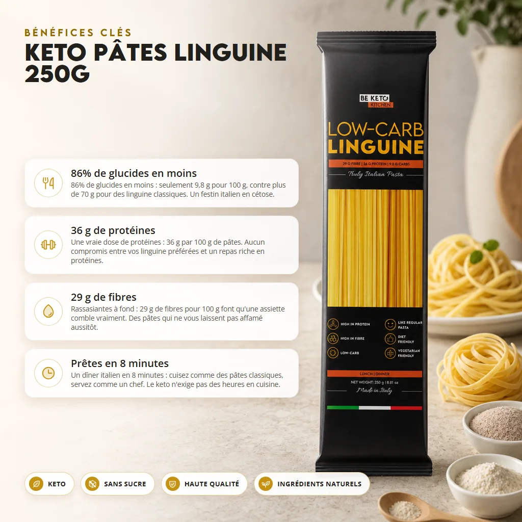 Pâtes keto linguine 250g