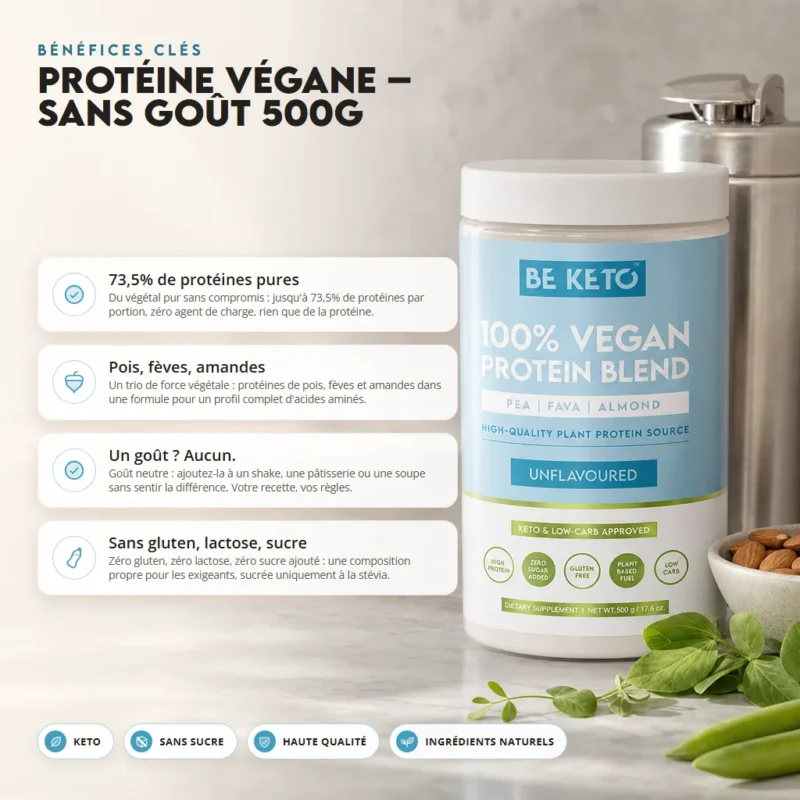 Protéine végétale – nature 500g