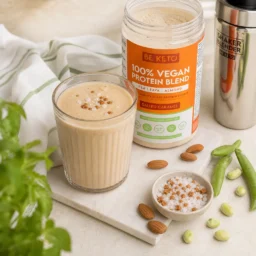 Protéine végétale – caramel salé 500g