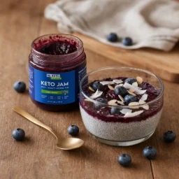 Confiture keto – myrtilles sauvages 200g