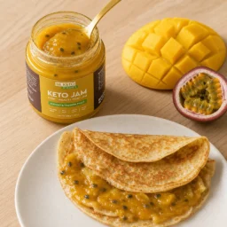 Confiture keto – mangue & fruit de la passion 200g