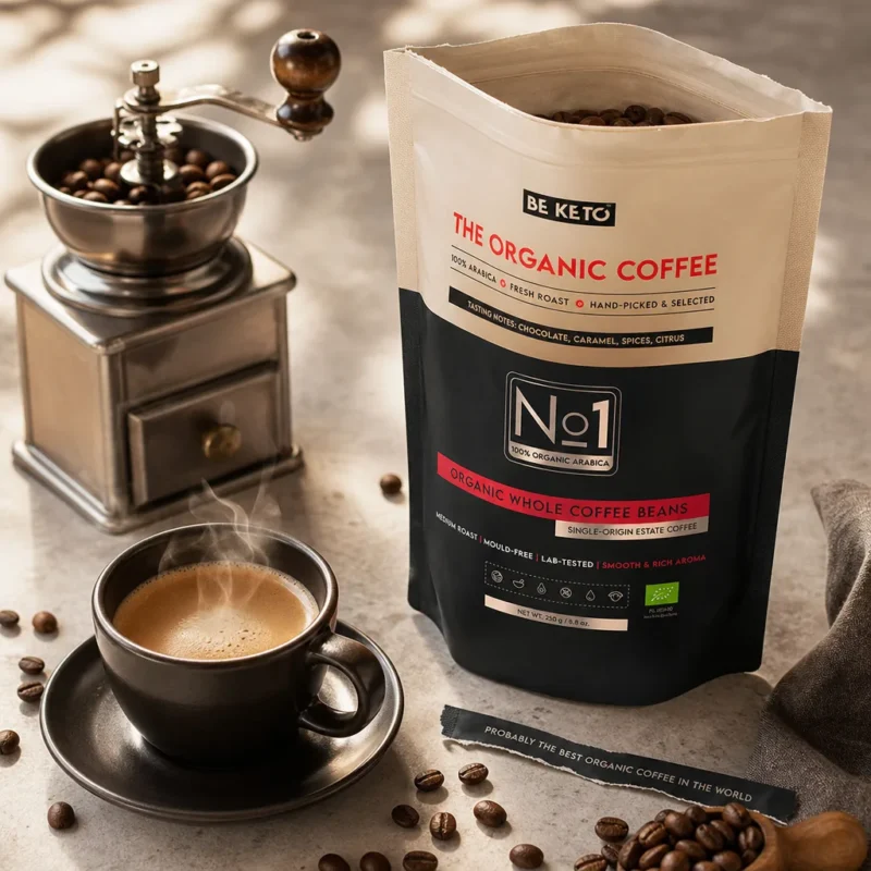 Café bio en grains 250g