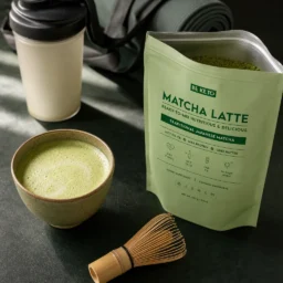 Matcha latte (huile mct c8 & protéine & ghee) – japonais traditionnel 250g