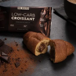 Croissant pauvre en glucides double chocolat 50g