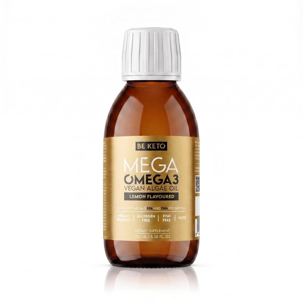 MEGA Oméga 3 Vegan – Huile d'Algues Citron 150ml
