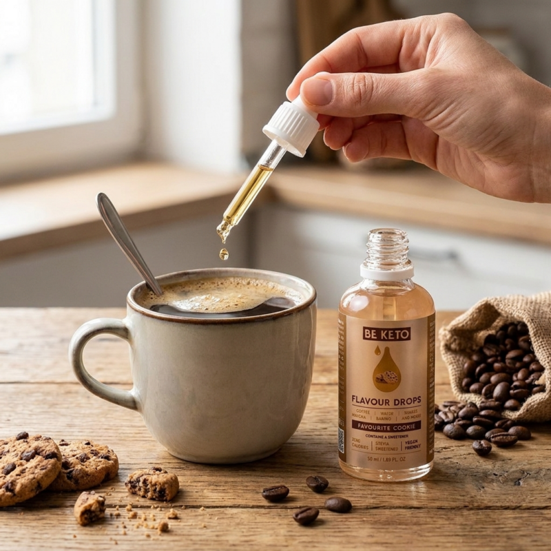 Gouttes Aromatisées – Biscuit Préféré 50ml Gouttes aromatisées – biscuit préféré 50ml