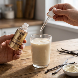 Gouttes aromatisées – vanille française 50ml