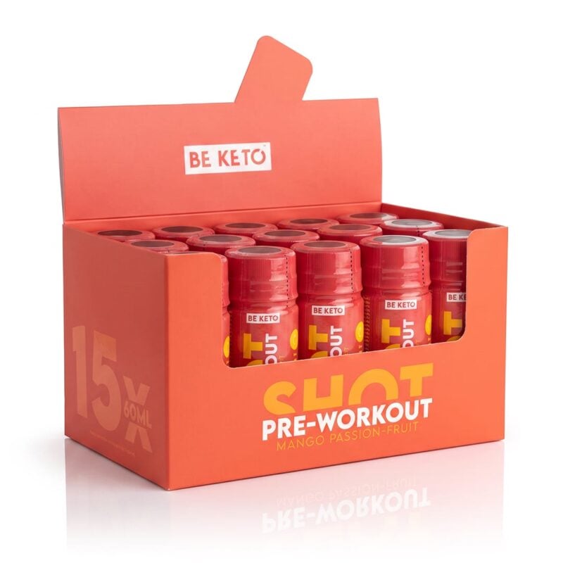 Shot pre-workout – mangue & fruit de la passion