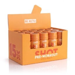 Shot pre-workout – pêche blanche
