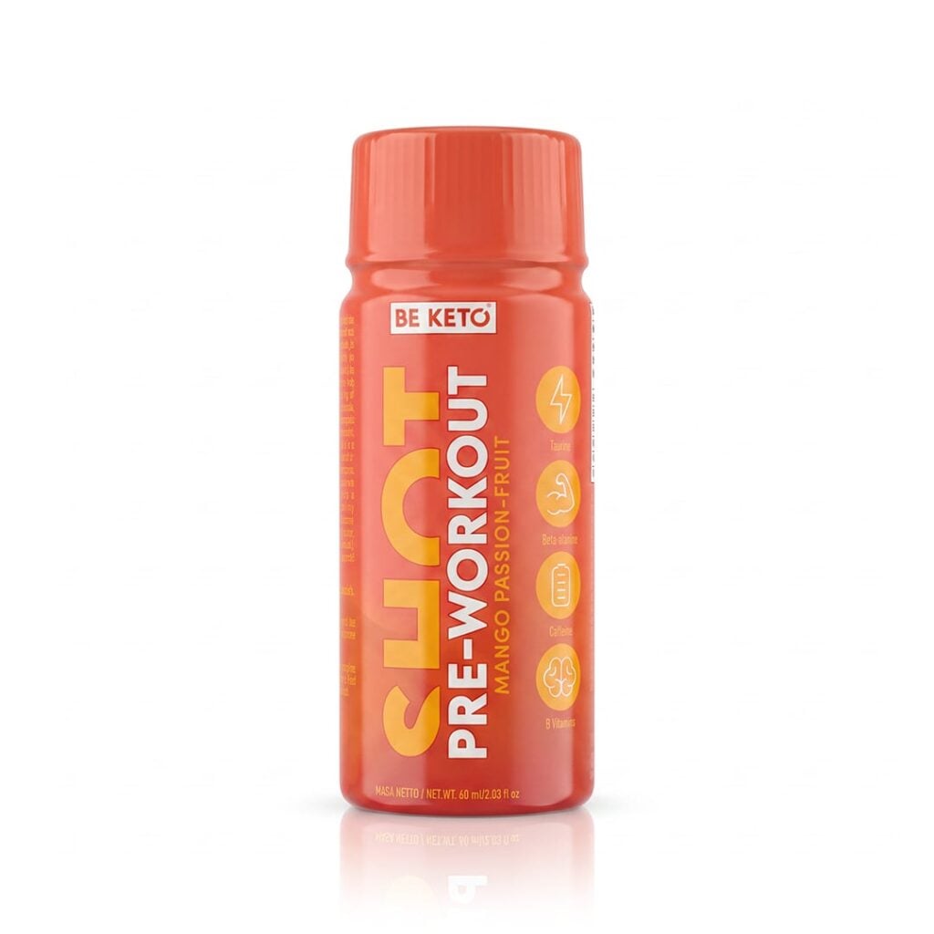 Shot Pre-Workout – Mangue & Fruit de la Passion