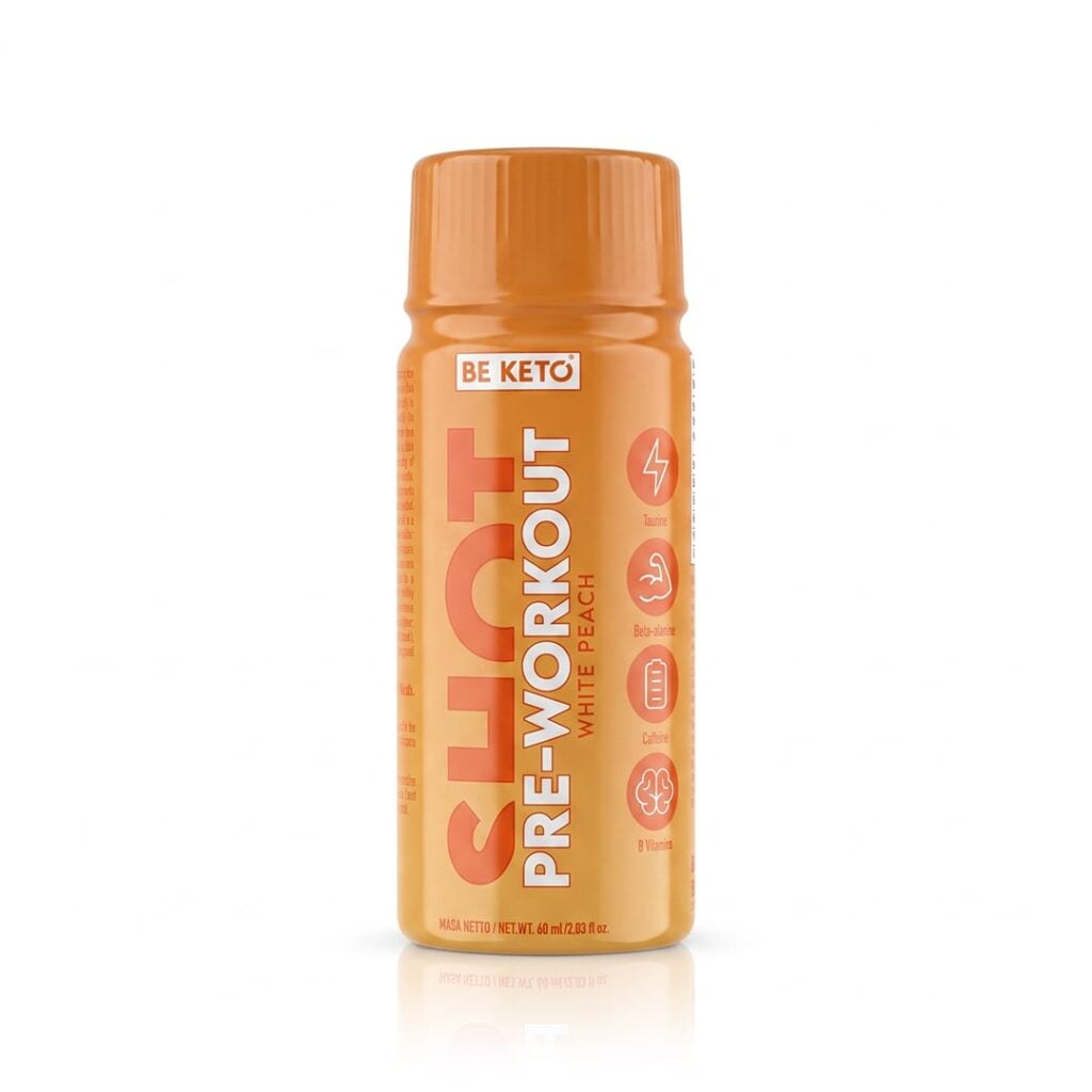 Shot Pre-Workout – Pêche Blanche