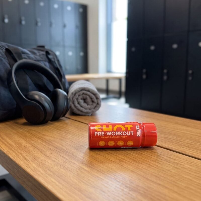 Shot pre-workout – mangue & fruit de la passion
