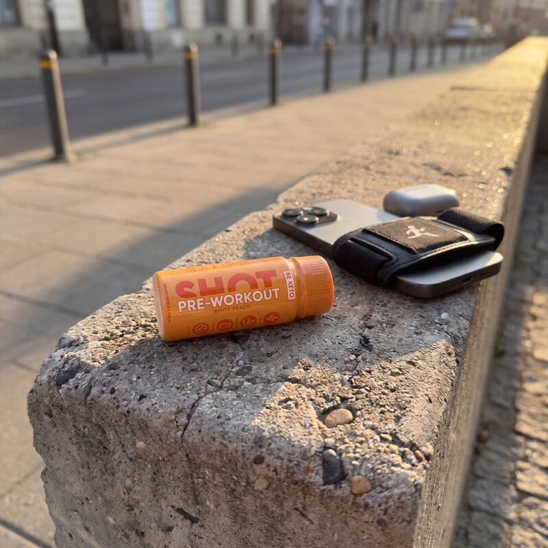 Shot pre-workout – pêche blanche