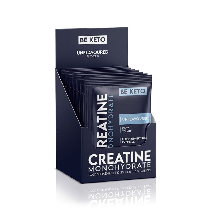 Créatine monohydrate – 100% pure, 15 sachets de 5g